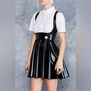 Blackmilk PVC Underbust Dress